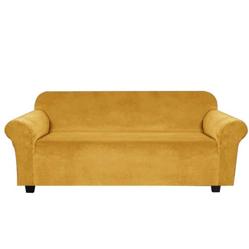 potah na pohovku plyšový